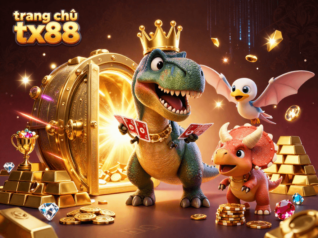 Experience the excitement of poker on trang chủ tx88 with charming characters amidst treasure!