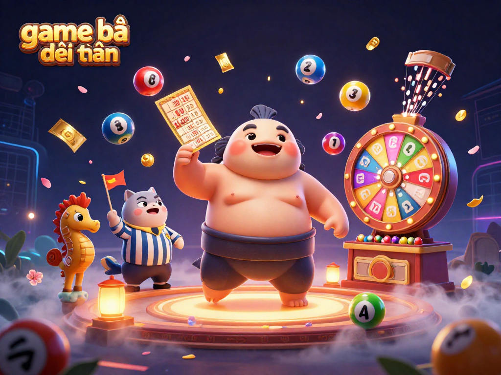 Win big with game bài đổi thưởng in a vibrant 3D underwater casino scene featuring a fugu and catfish!