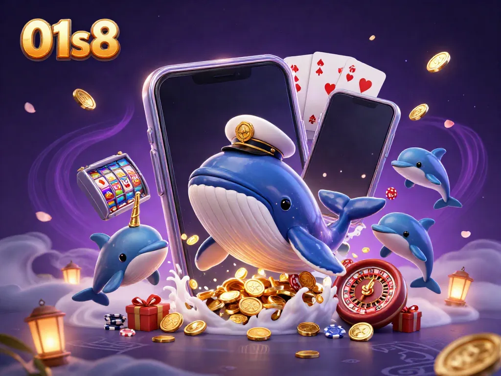 Engage in thrilling gambling adventures with 01s8 featuring animated characters and casino elements