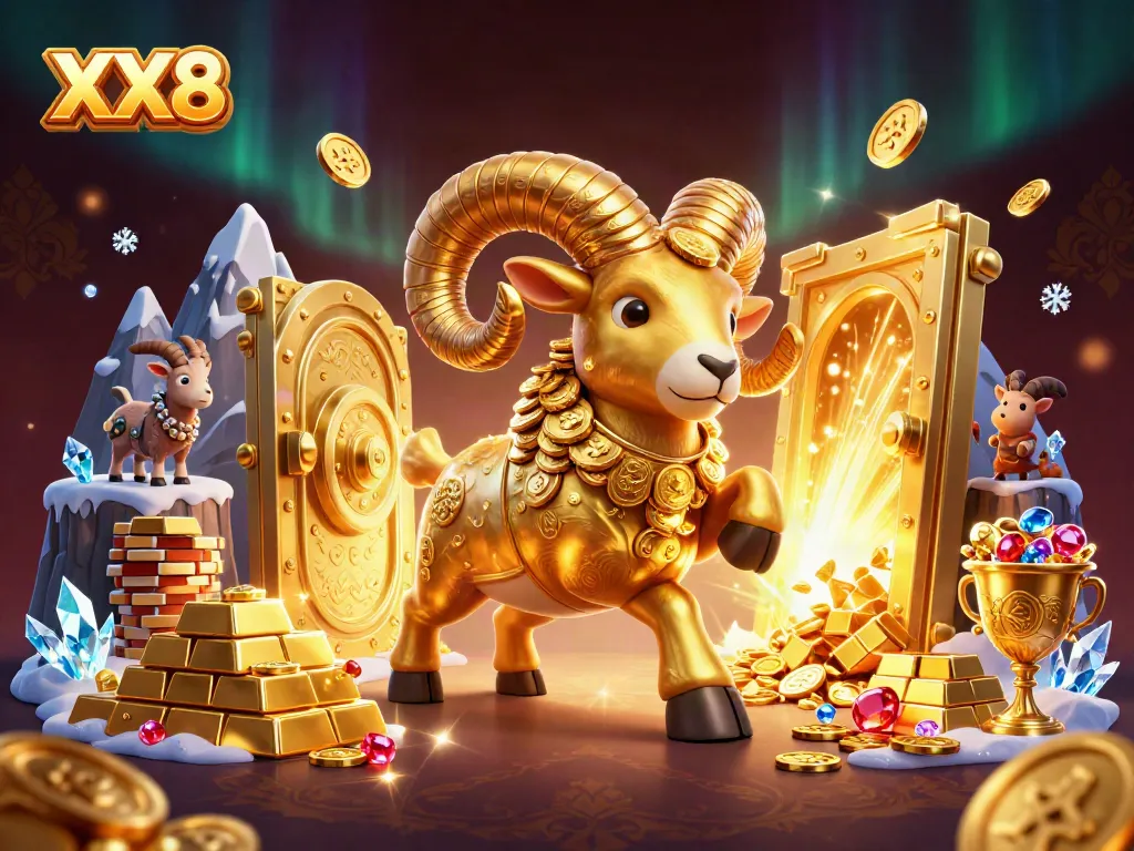 Engage with XX8's thrilling online games amidst dazzling treasures and rich colors.