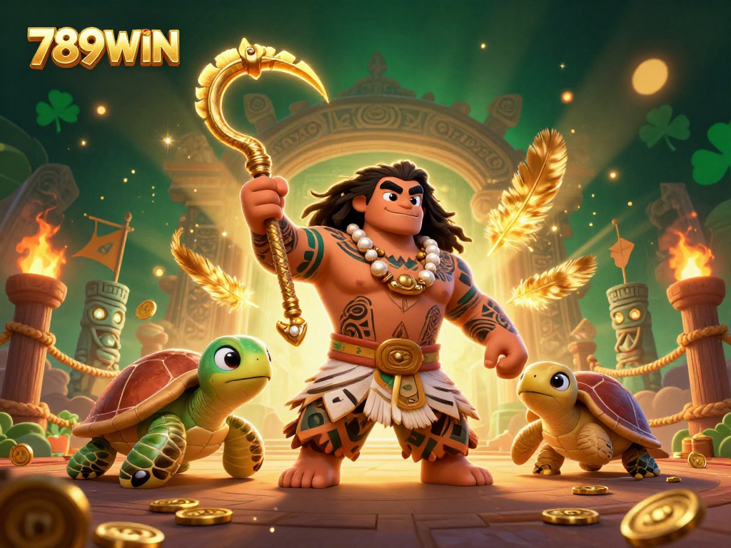 Experience thrilling wins at 789WIN with vibrant 3D casino action, featuring unique characters and gaming elements.